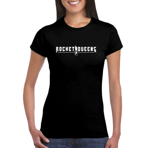 Rocket Queens - GD72 Softstyle® Ladies' T-Shirt Thumbnail