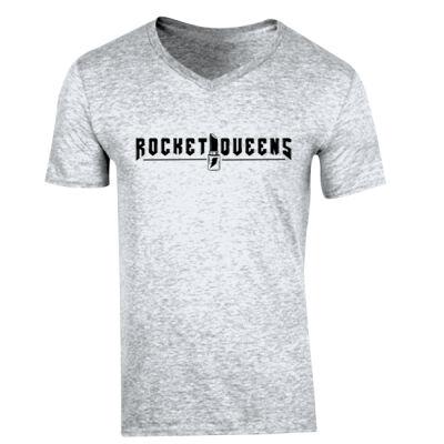 Rocket Queens - GD10 Softstyle® Adult V-Neck T-Shirt Thumbnail