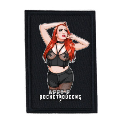 AggyG - PR01 Portrait 8cm x 12cm Rectangle Sew-On Patch Thumbnail