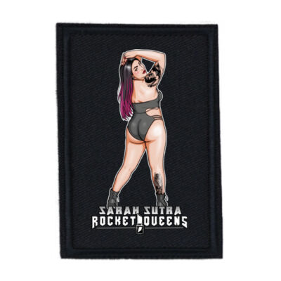 Sarah - PR01 Portrait 8cm x 12cm Rectangle Sew-On Patch Thumbnail